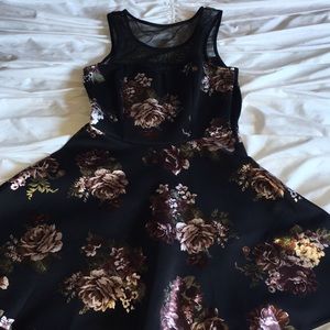Thick material dress
